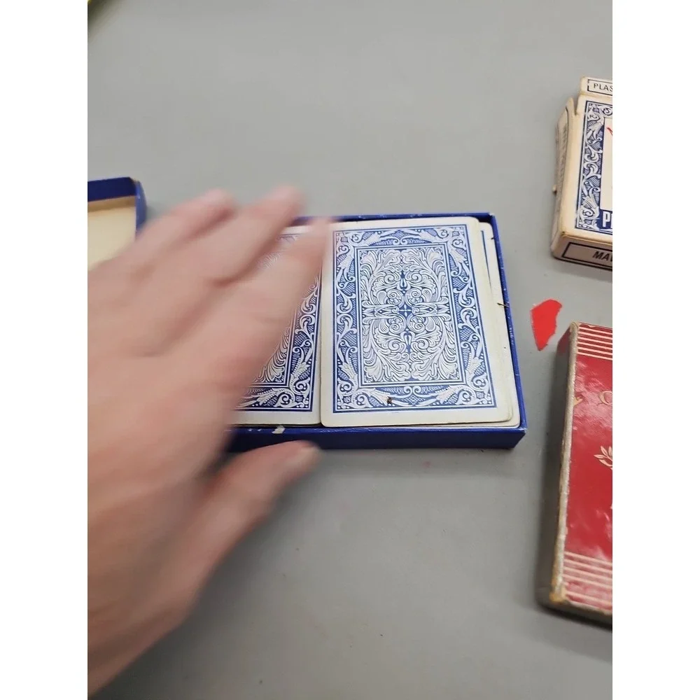 Bicycle cards are complete